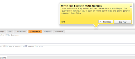 Salesforce Summer 13 Pre release review - New Developer console- Write and Execute SOQL queries
